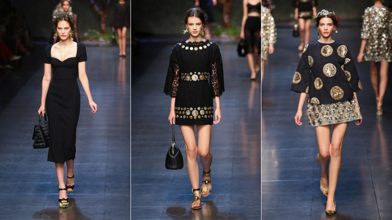 Illustration for article titled Dolce & Gabbana: For the Golden Goddess in You